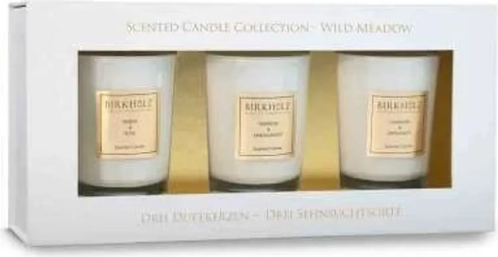 Coffret Cadeau Bougies Parfumées Haut de Gamme Birkholz Pré Sauvage
