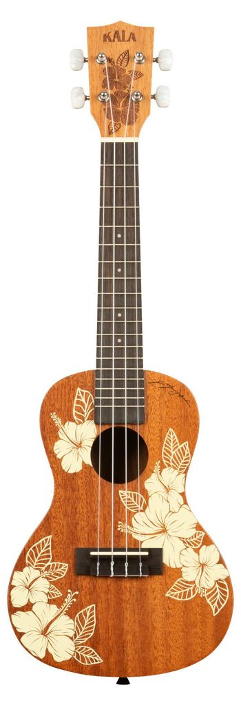 KALA KA HIBISCUS C Hibiscus Mahogany Concert