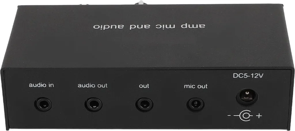 Préamplificateur Anti-Bruit pour Micro Dynamique et Casque Audio Stéréo