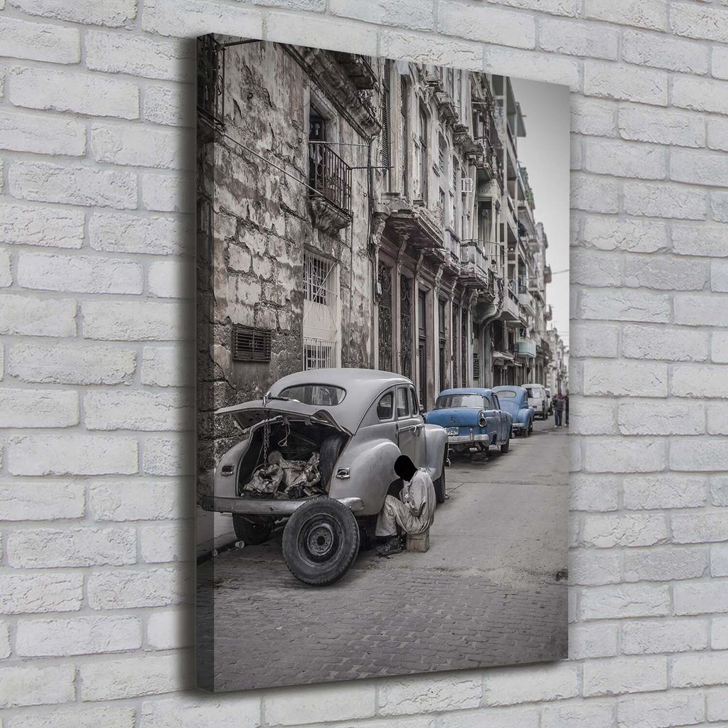 Tulup Leinwandbild - 70x100cm - Wandkunst - Drucke auf Leinwand - Leinwanddruck - Wohnzimmer Wanddekoration XXL - Wohnung Deko Kunstdrucke - Sehe...