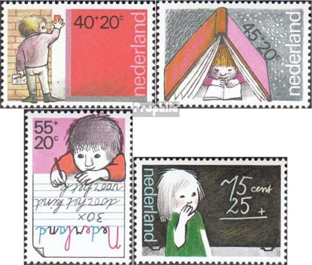 Briefmarken Niederlande 1978 Mi 1128-1131 (kompl.Ausg.) postfrisch Voor het Kind