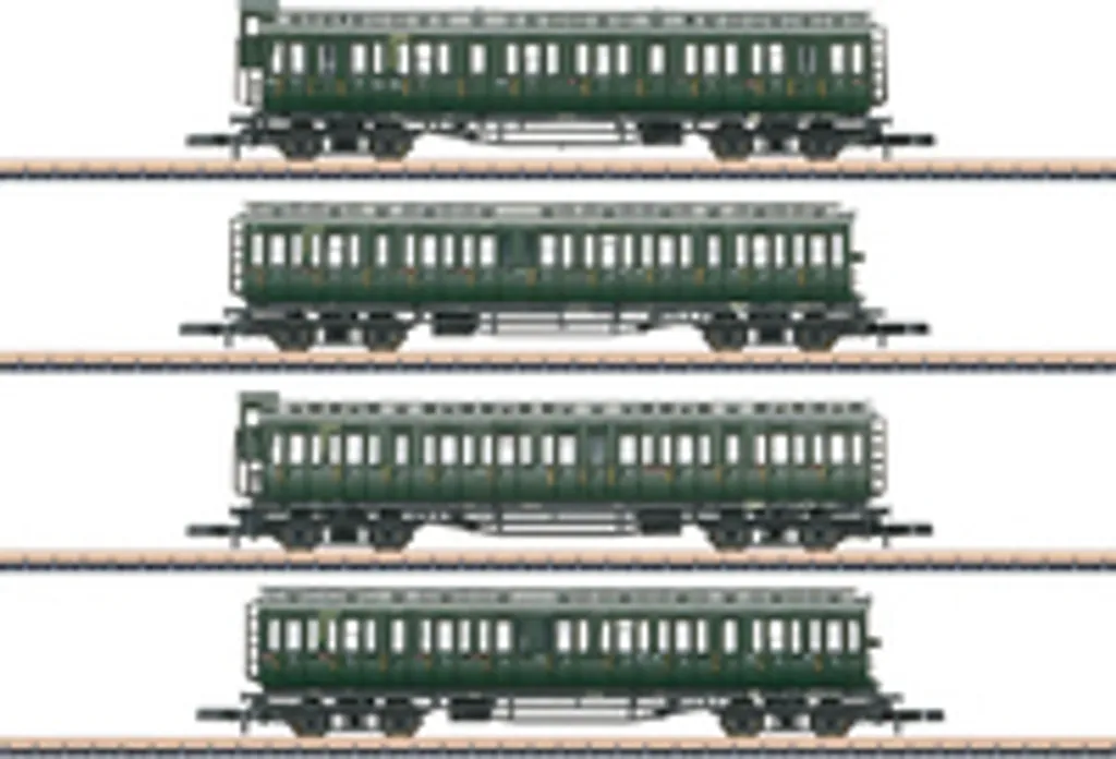 Wagon vert Märklin 87565 haute précision échelle Z 1:220 modèle réduit
