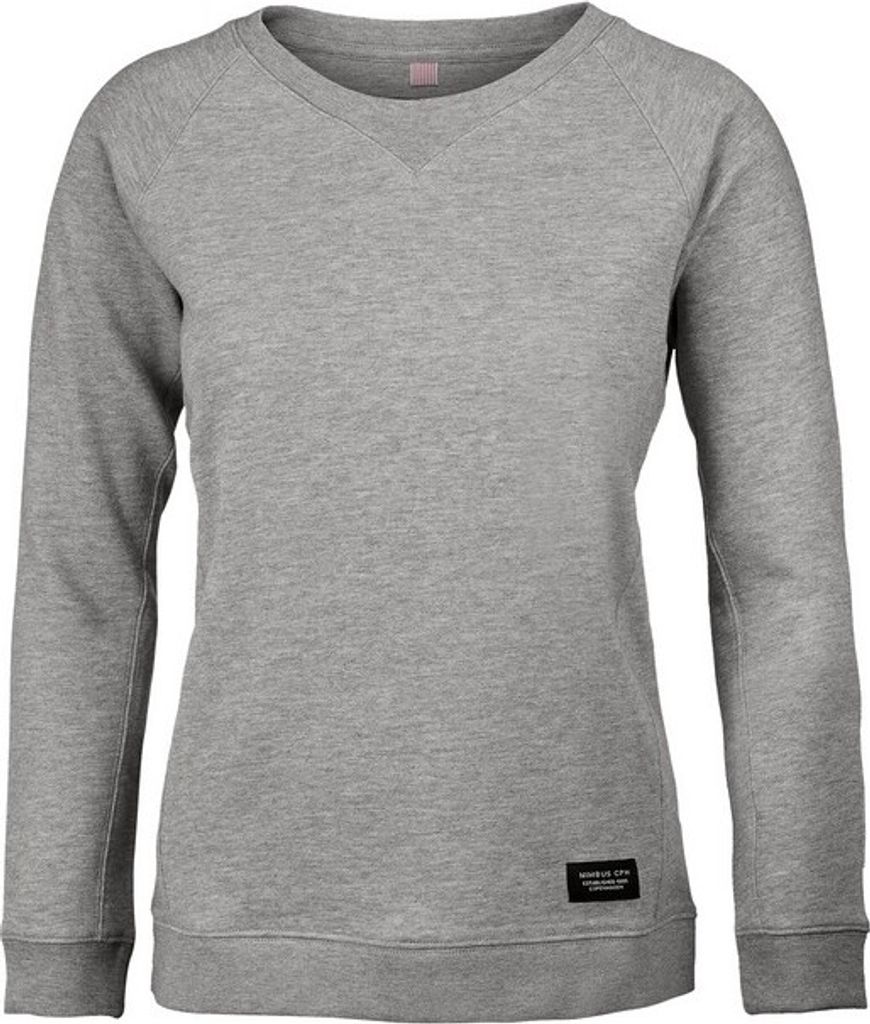 Nimbus Damen Sweatshirt Newport RW6485 (3XL) (Grau meliert)