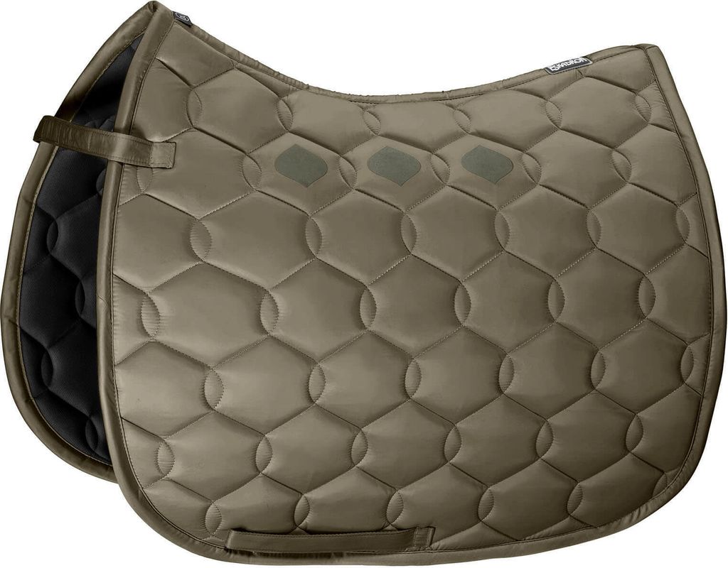 Eskadron Dressurschabracke Glossy Wave Schabracke Dressur Olive DL