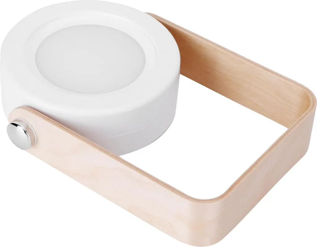 Lampe de lecture pliable rotative à 360 degrés avec batterie USB 12h