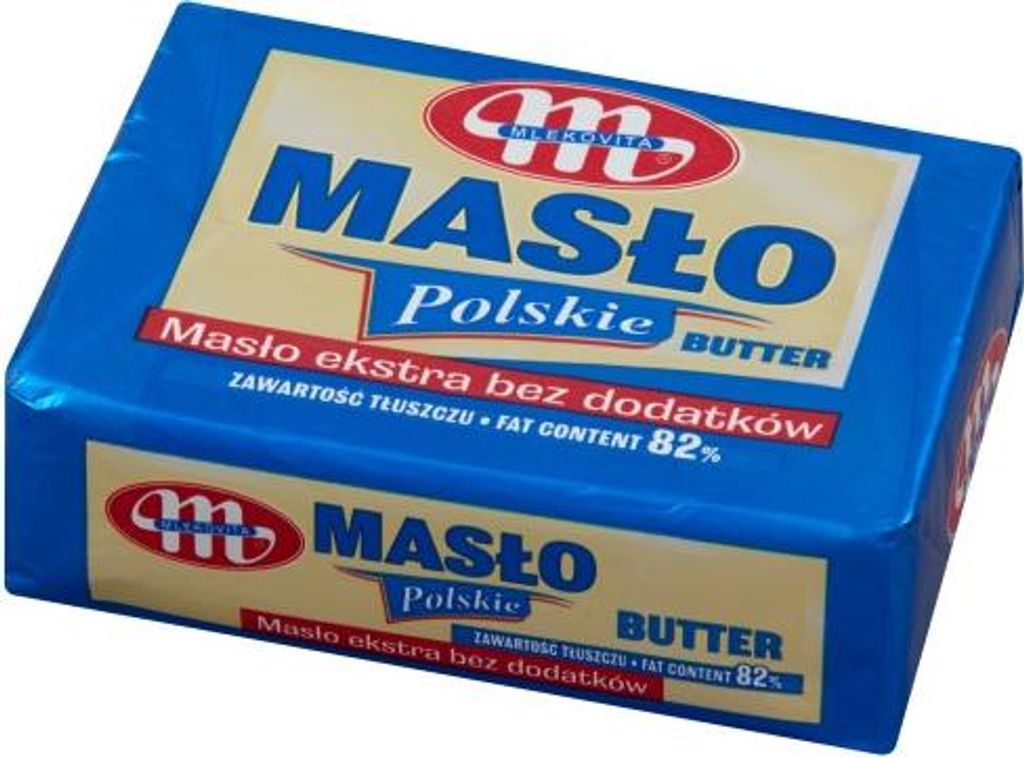 Mlekovita Masło Polskie ekstra 82% tł. 200g Zdjęcie produktu 
