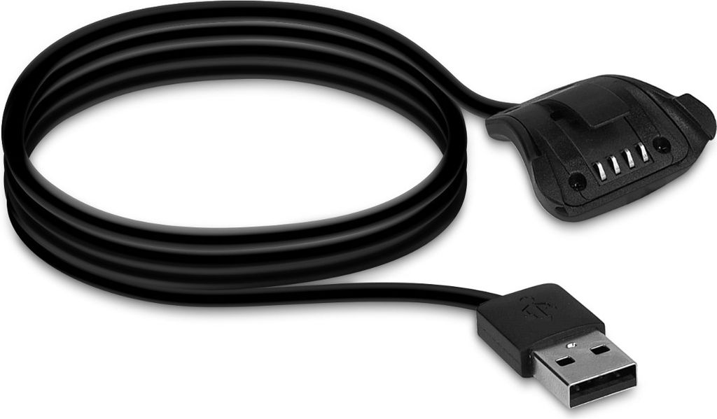 kwmobile USB Kabel Charger kompatibel mit TomTom Adventurer/Runner 3/Spark 3/Golfer 2 Ladekabel - Smart Watch Ersatzkabel - Fitnesstracker