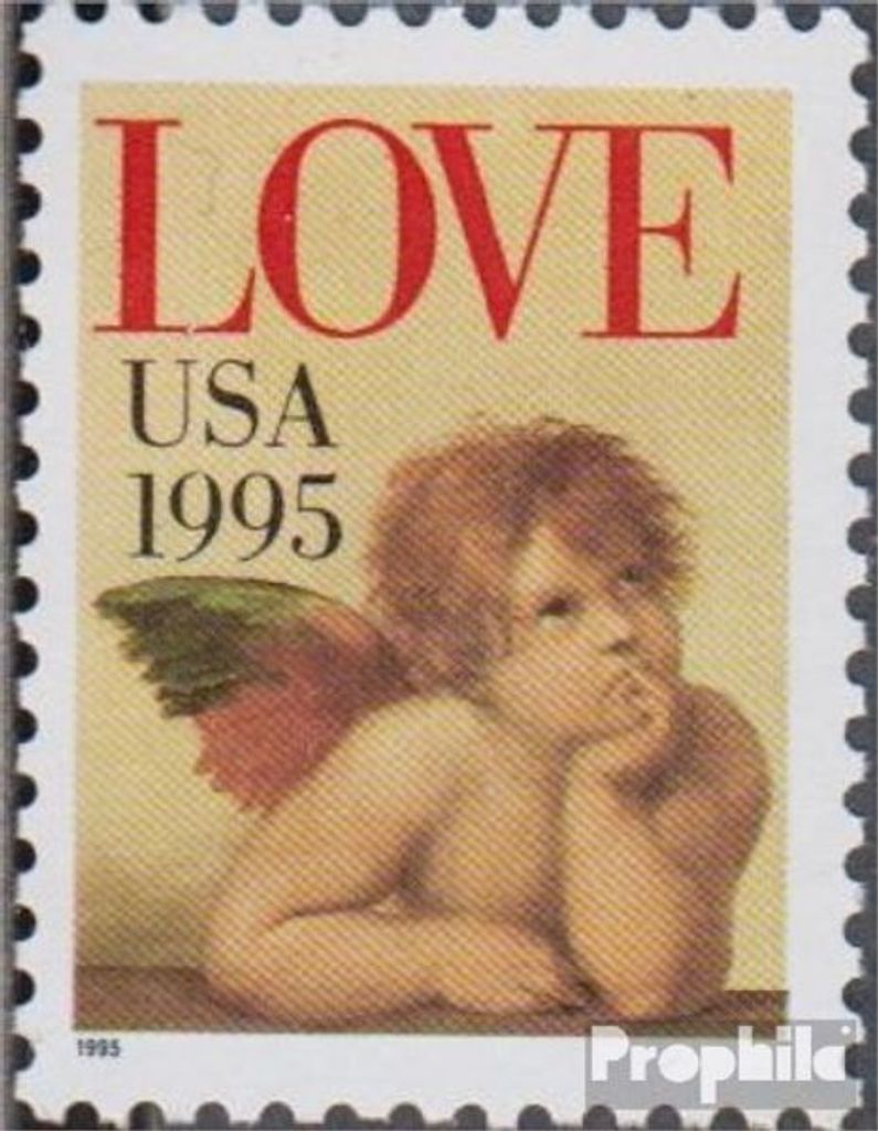 Briefmarken USA 1995 Mi 2543 (kompl.Ausg.) postfrisch Grußmarke