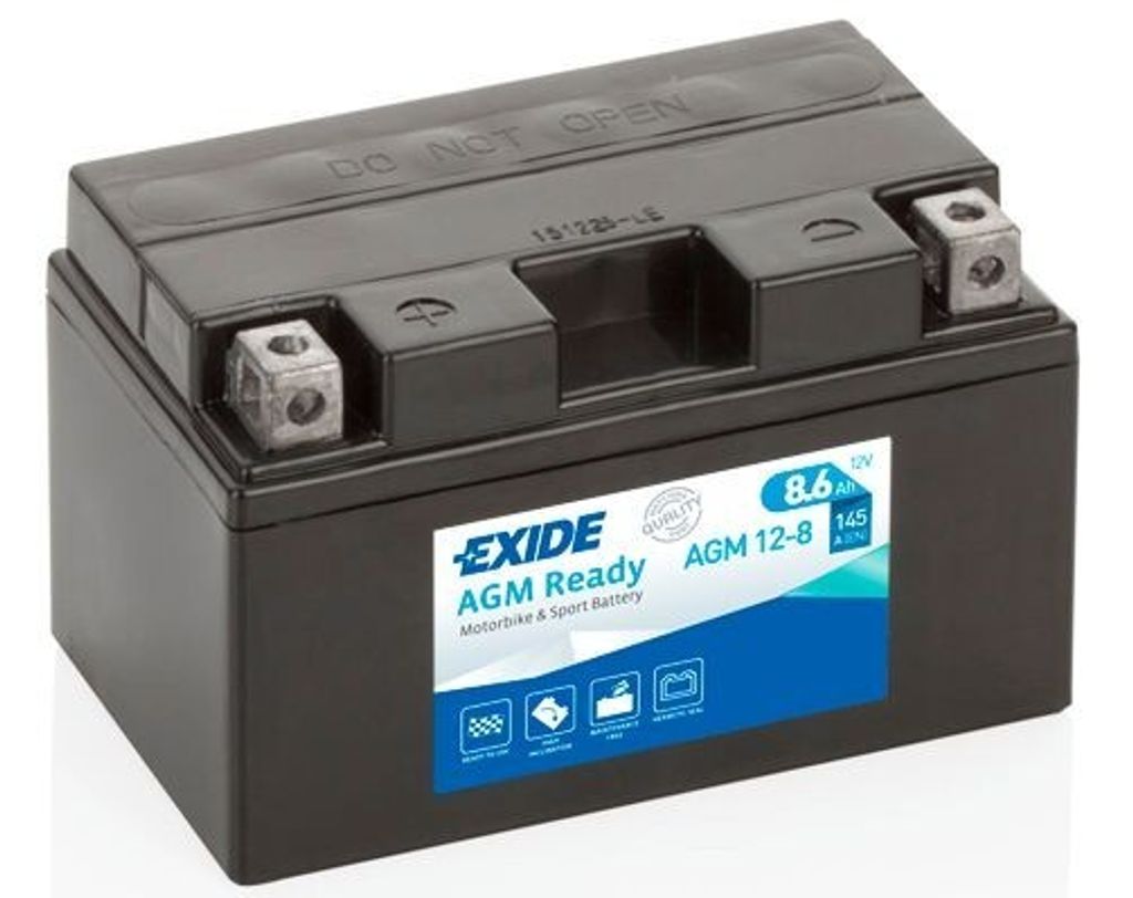 CENTRA AGM Starterbatterie 12V 9Ah 145A/EN Motorrad Produktbild 