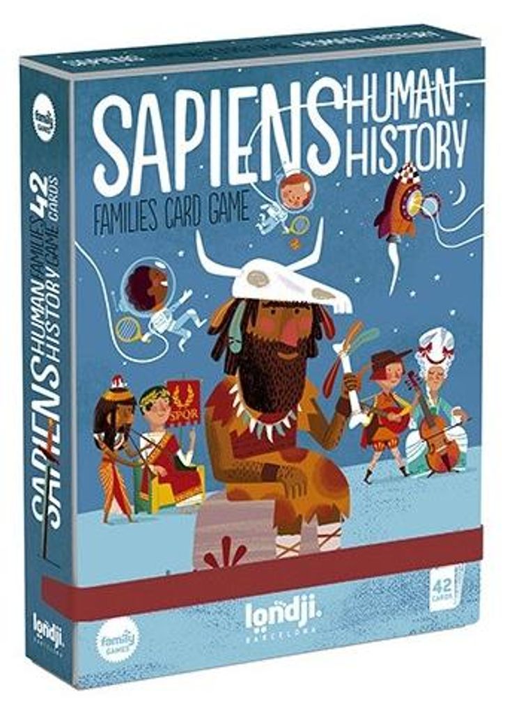 Londji Sapiens Kartenspiel – Geschichte der Menschheit