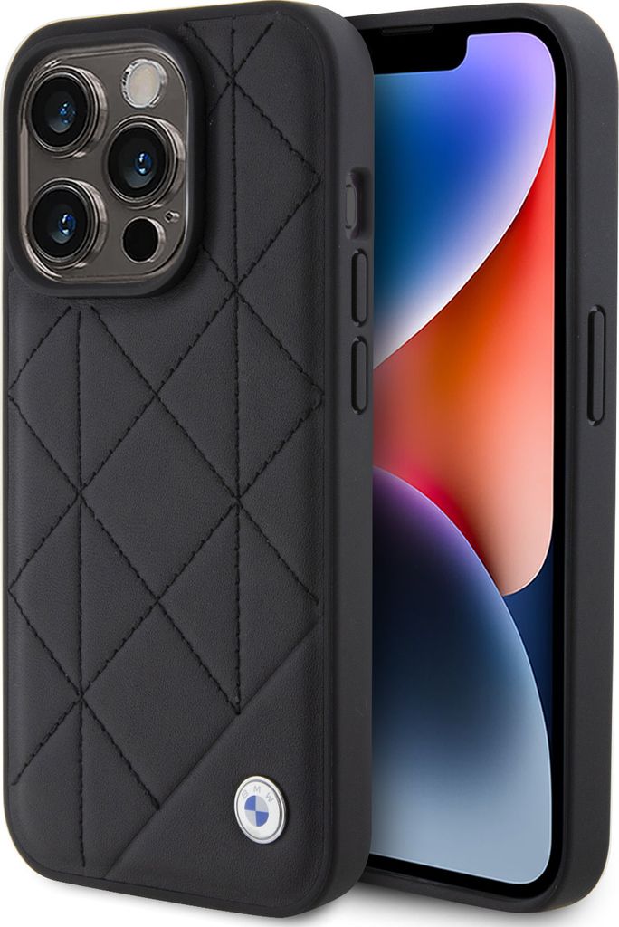BMW iPhone 15 Pro Back cover case - Black