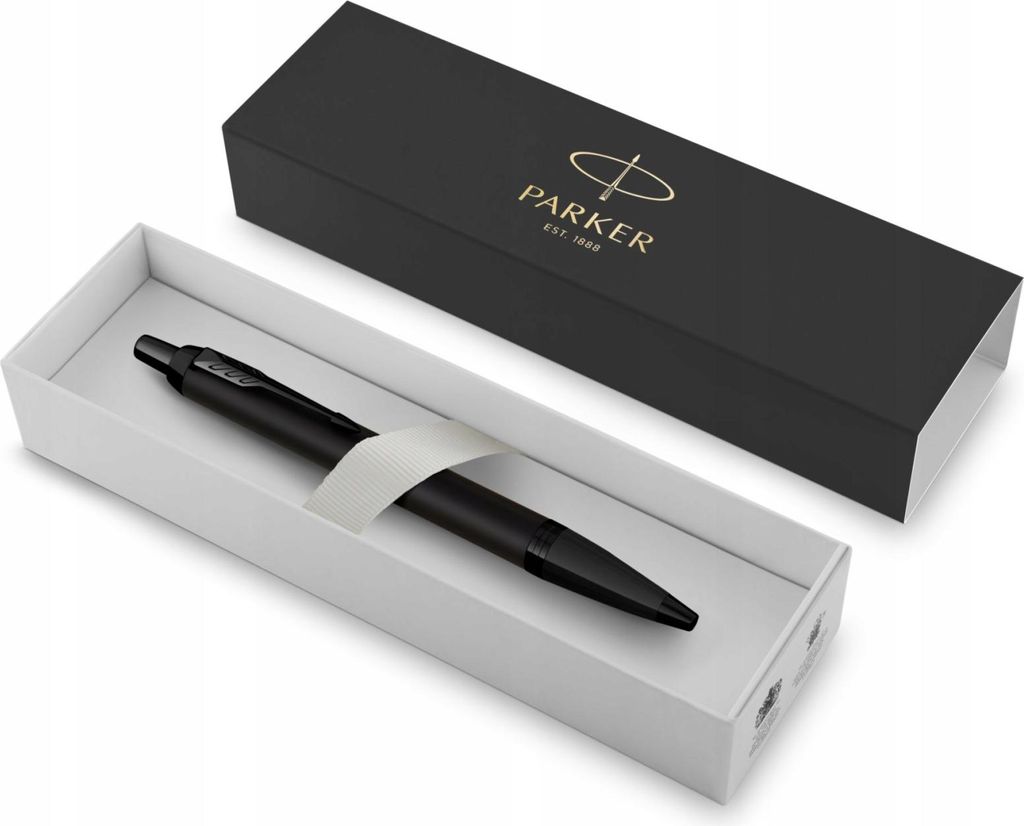 Parker IM Kugelschreiber | Mattschwarz mit schwarzen Produktbild 