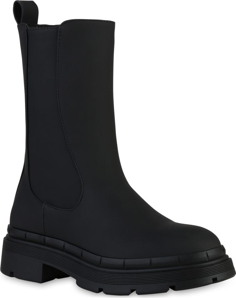 VAN HILL Damen Klassische Stiefel Leicht Gefütterte Produktbild