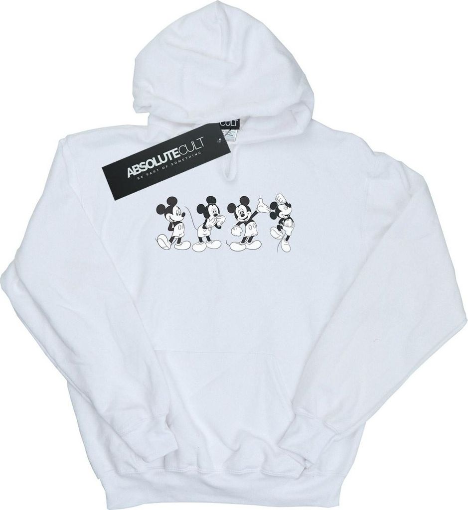 Disney - "Four Emotions" Kapuzenpullover für Herren BI14685 (M) (Weiß)