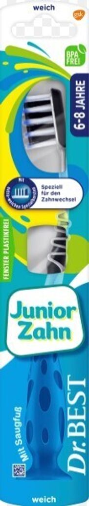 Dr. BEST Junior Toothbrush Soft for Kids 6 Years and Older