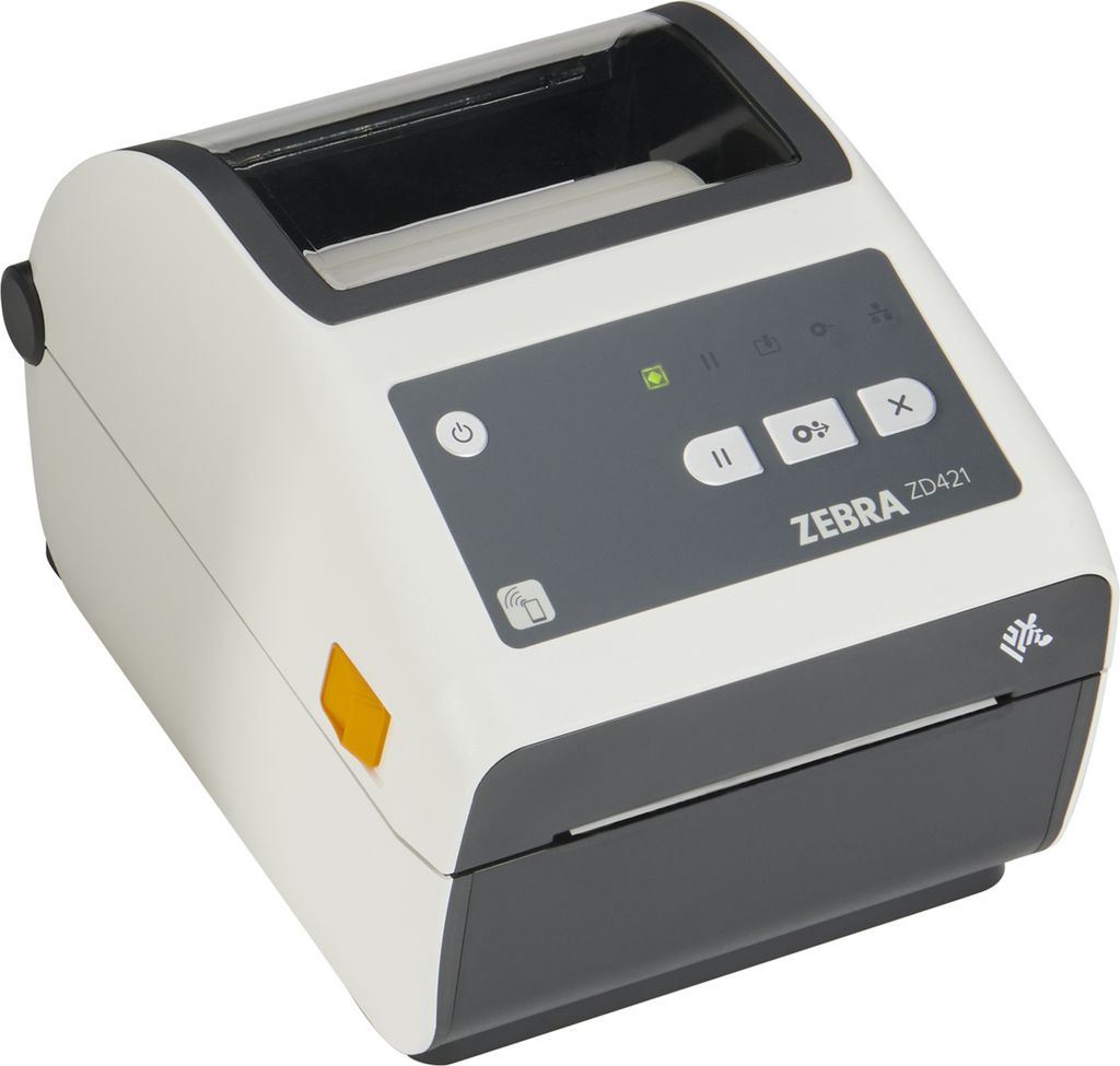 Zebra ZD421d DT Etikettendrucker Healthcare 203dpi USB BT Ethernet weiß