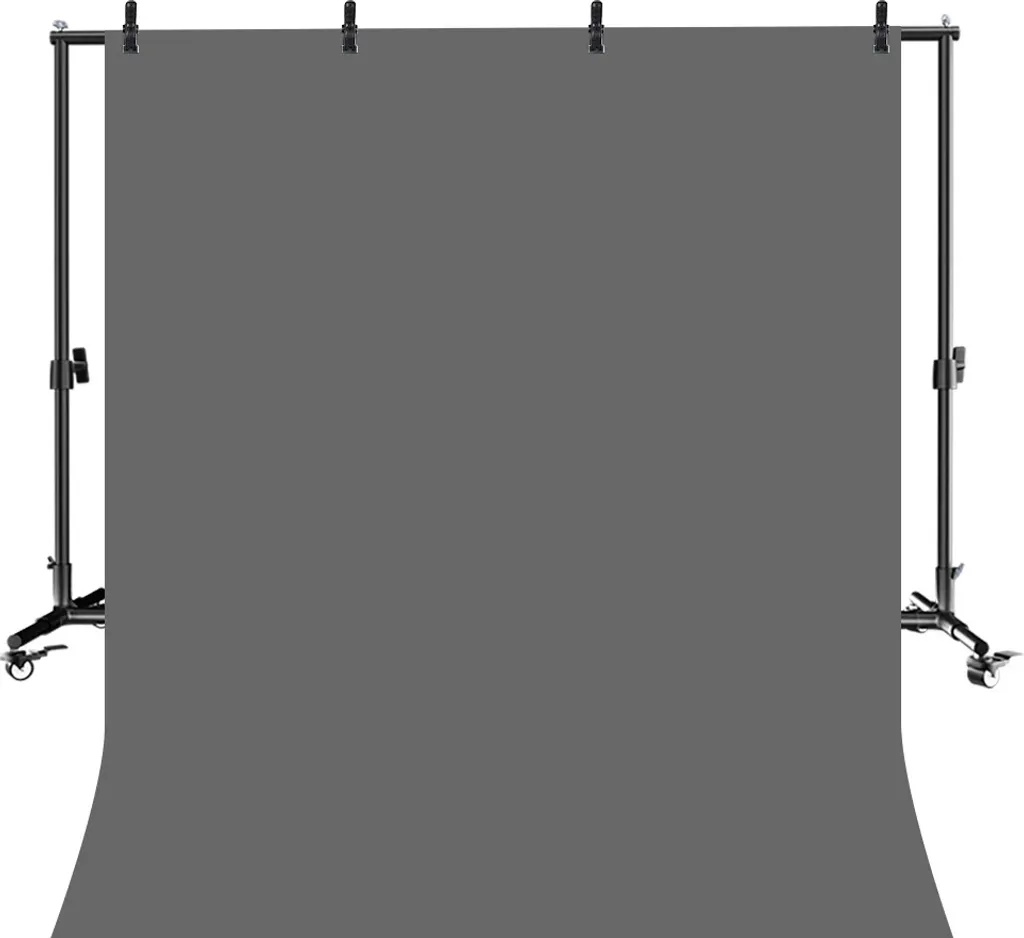 Fond de photographie Noël 2x2m en polyester avec support mobile inclus