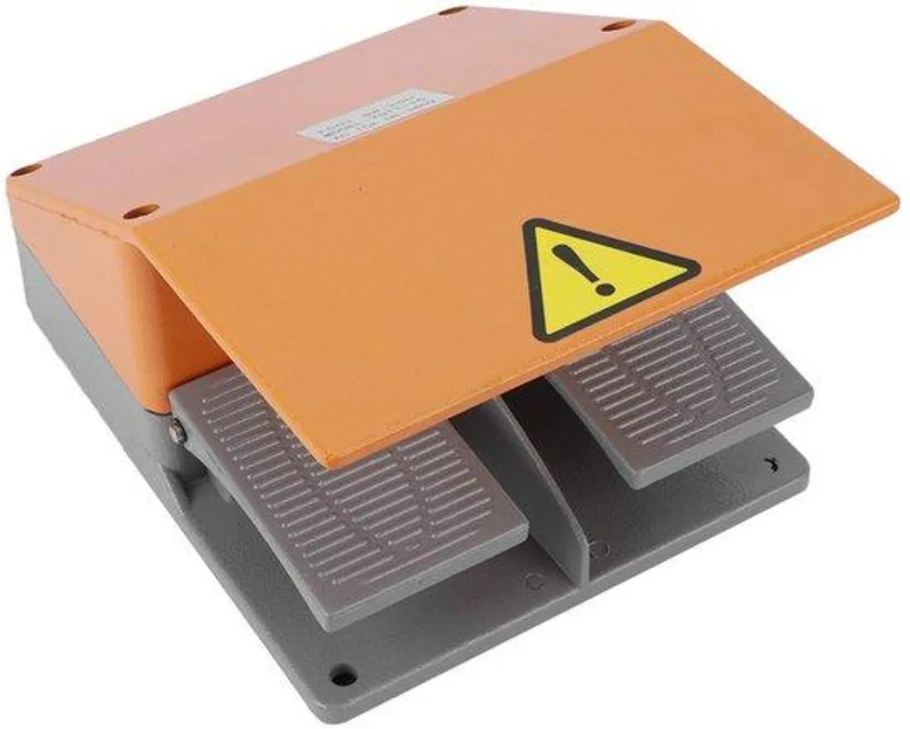 Interrupteur au pied 10A TRU COMPONENTS - Pédale de commande 220V 380V