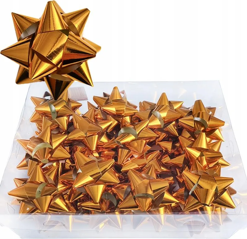 Rosettes adhésives 8 cm or : la solution rapide pour des cadeaux élégants