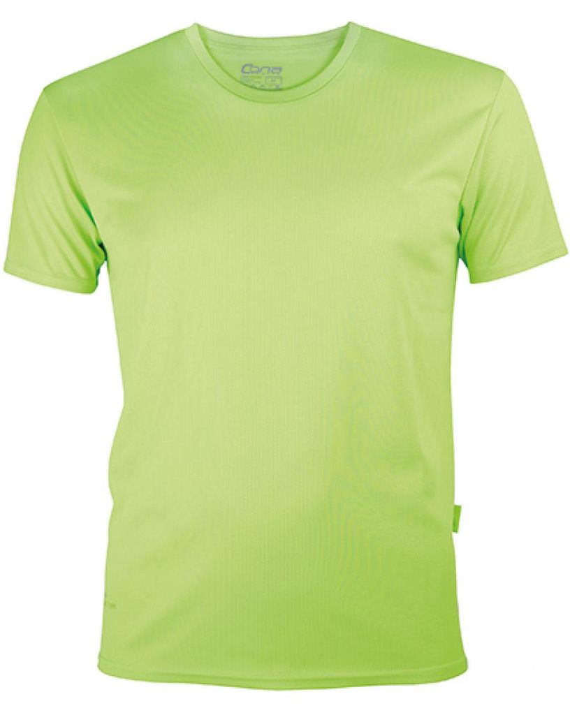 CONA SPORTS CS11 | Herren Evolution Tech Tee - Farbe: Lime - Größe: M