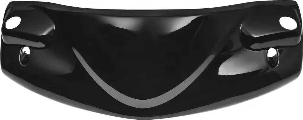 Cache guidon noir métallisé Maxtuned : habillage pour Gilera Runner
