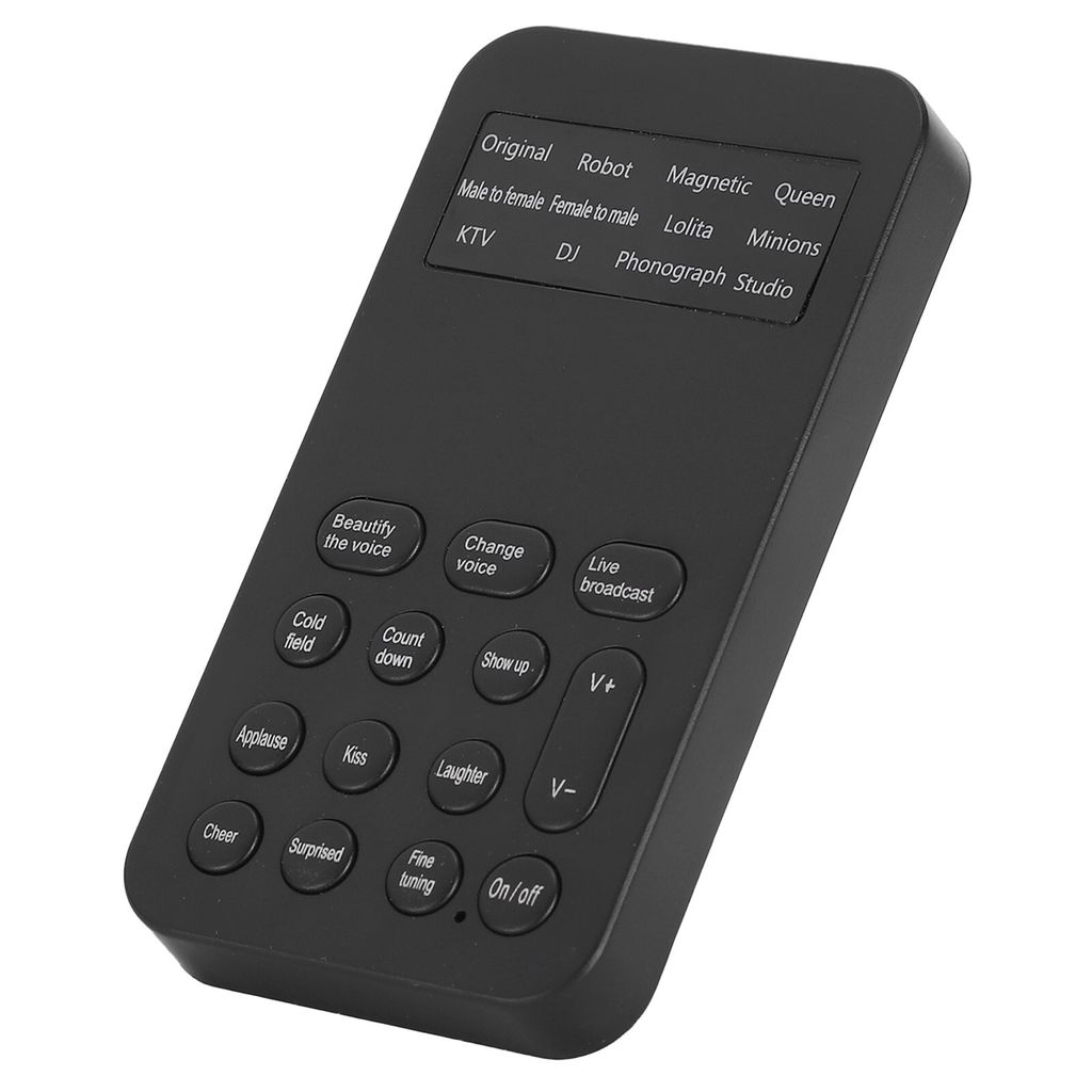 Sound Changer,Mini-Soundkarte,Voice Changer,Telefon Sound Changer,Computer Sound Changer,Game Live Sound Card