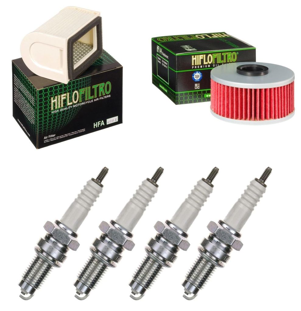 Service-Kit für Yamaha XJ 600 N 1984-1991 Luftfilter Ölfilter Zündkerzen von pamoto - Neu
