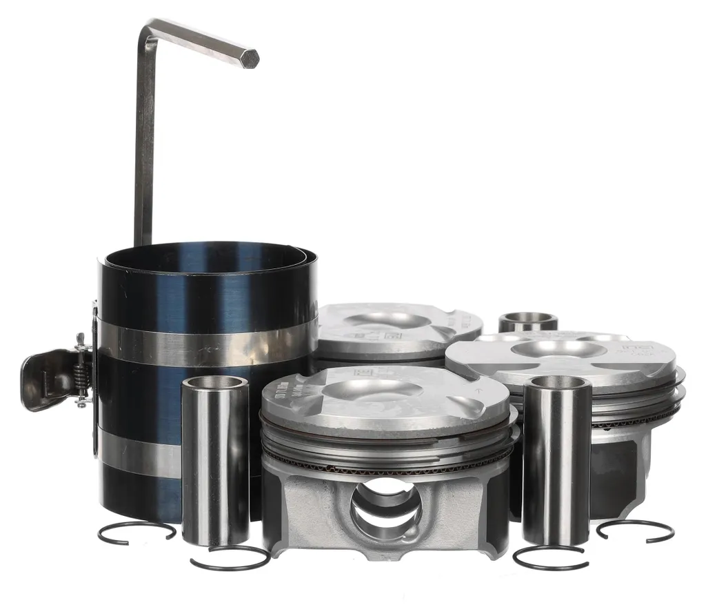 Stop consommation huile : Pistons PM015000VR1 pour FORD Fiesta Mk6 JA8