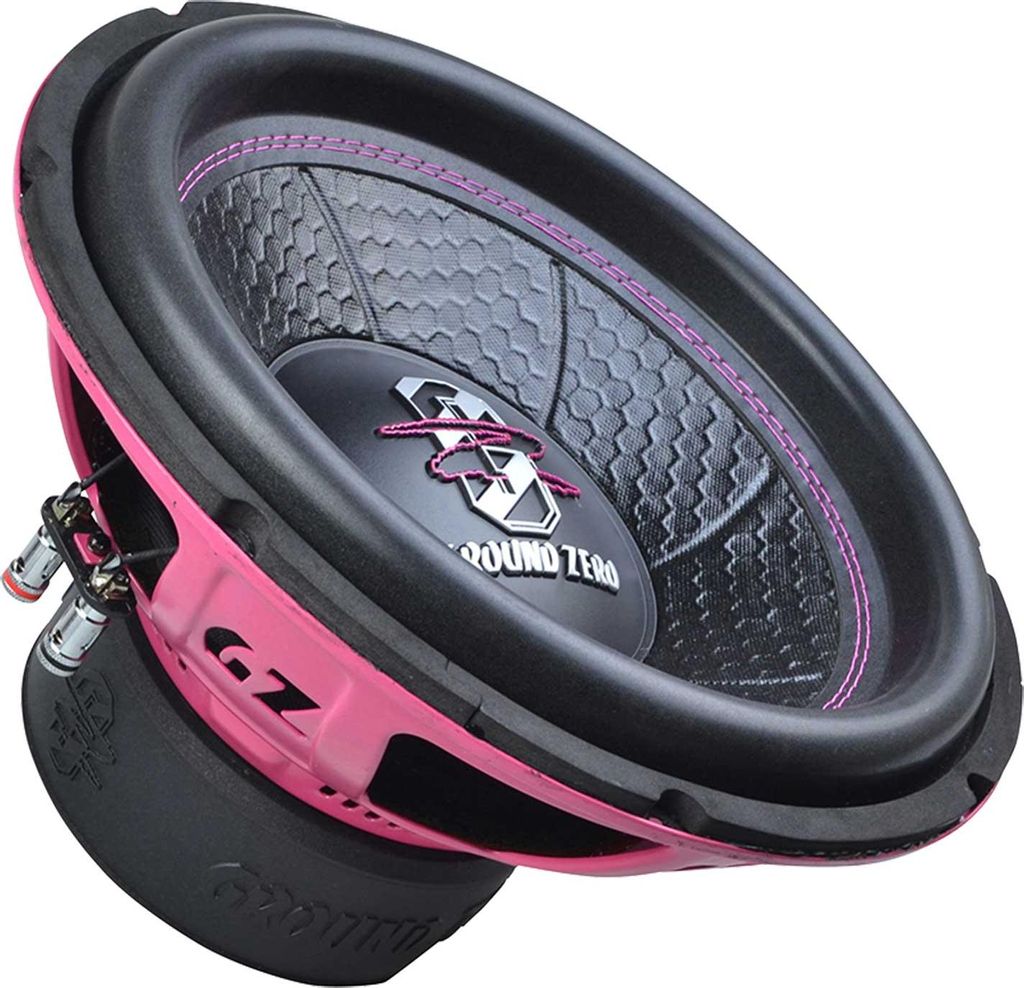 Ground Zero GZIW 12XSPL-D2 PINK EDITION SPL Subwoofer 30 cm