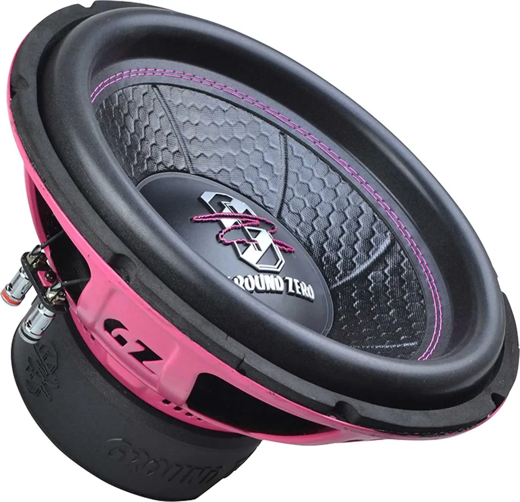 Ground Zero GZIW 12XSPL-D2 Pink Edition Subwoofer SPL de 30 cm