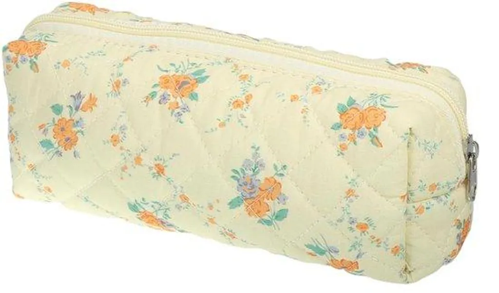 Trousse Scolaire Jaune ou Porte-monnaie Cartoon pour l'École et Voyage