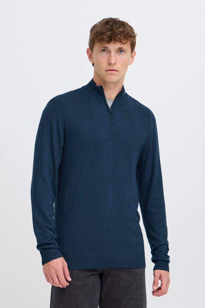 Blend BHWebex Herren Strickpullover Troyer Feinstrick Pullover regular fit