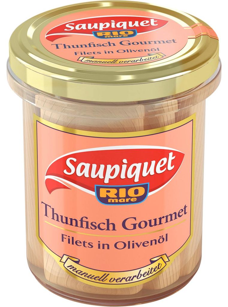 Saupiquet Thunfisch Gourmet Olivenöl (180 g) Image du produit 