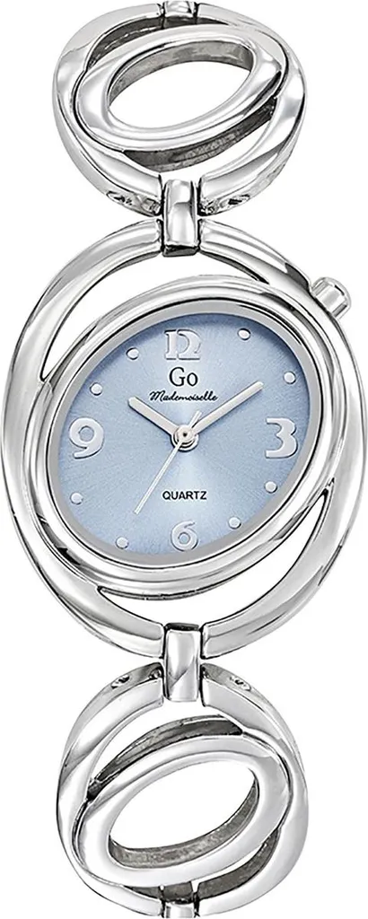 Montre bracelet métallique pour femme en argent Mademoiselle Girl Only