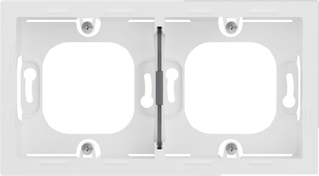Legrand 765199 SEANO APgehäuse 2-fach in der Farbausführung Produktbild 