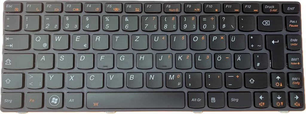 Clavier Noir DE Rétroéclairé pour V-133020AK1-GR P/N 25202985 Neuf