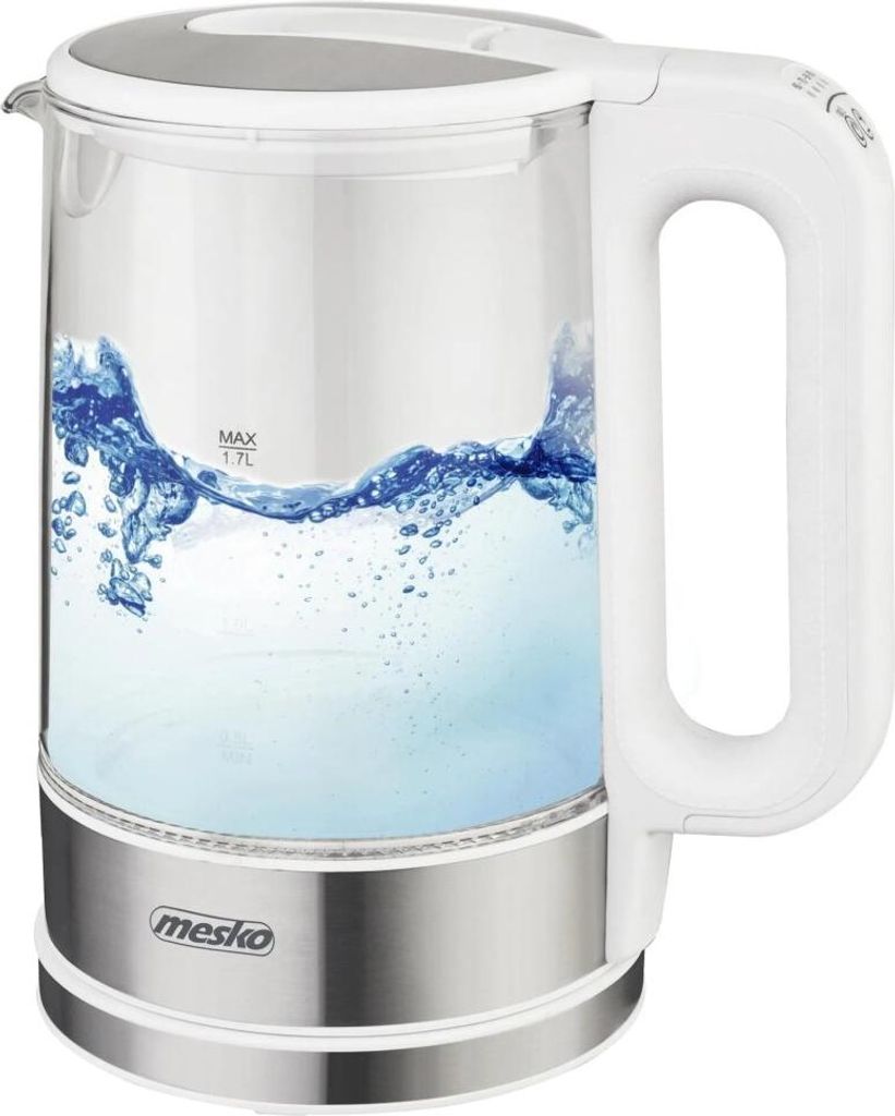 Mesko | Czajnik | MS 1301w | Elektryczny | 1850 W | 1,7 L | Zdjęcie produktu 