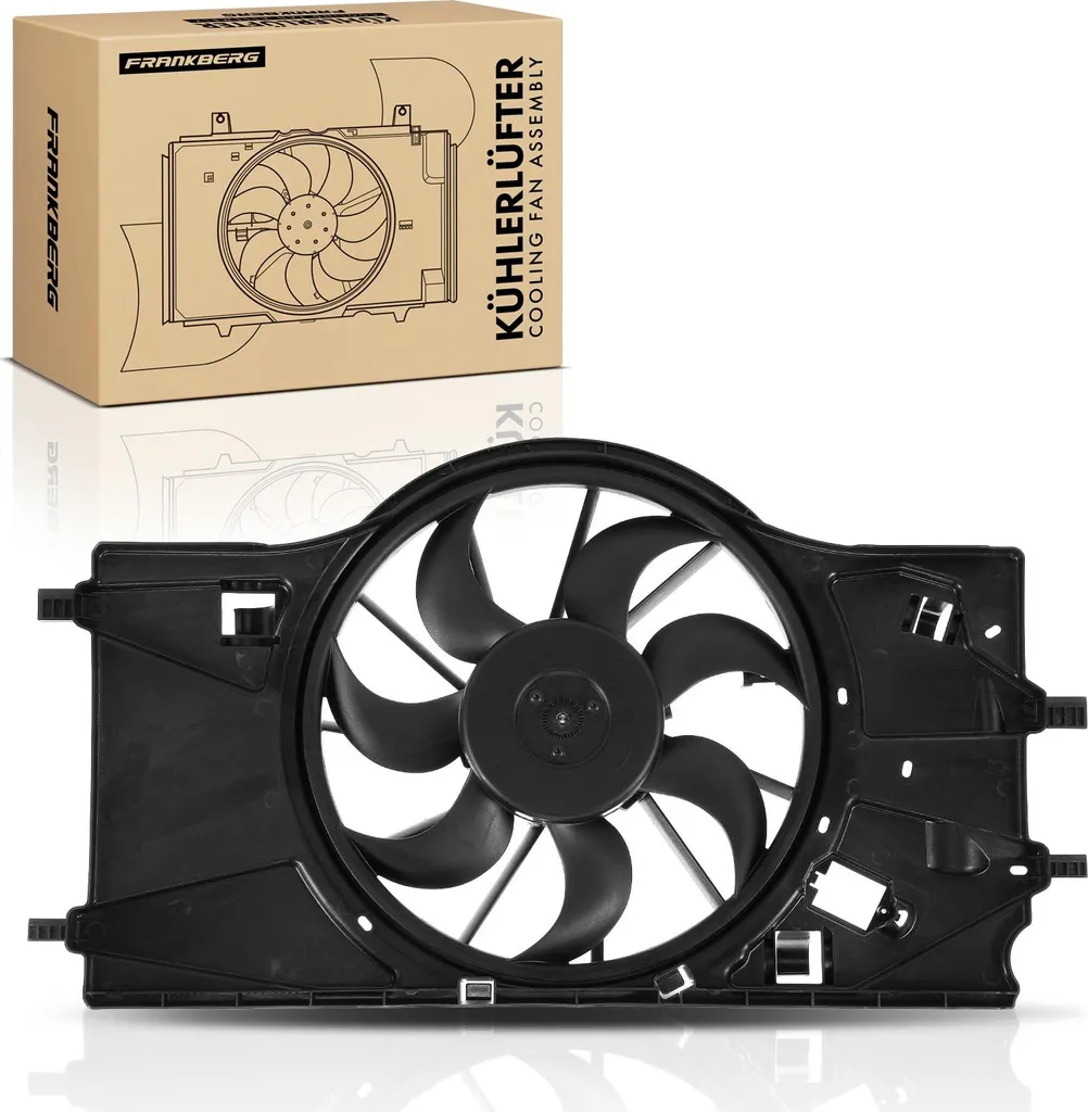 Ventilateur de radiateur pour Renault Laguna III BT0/1 2.0L Essence