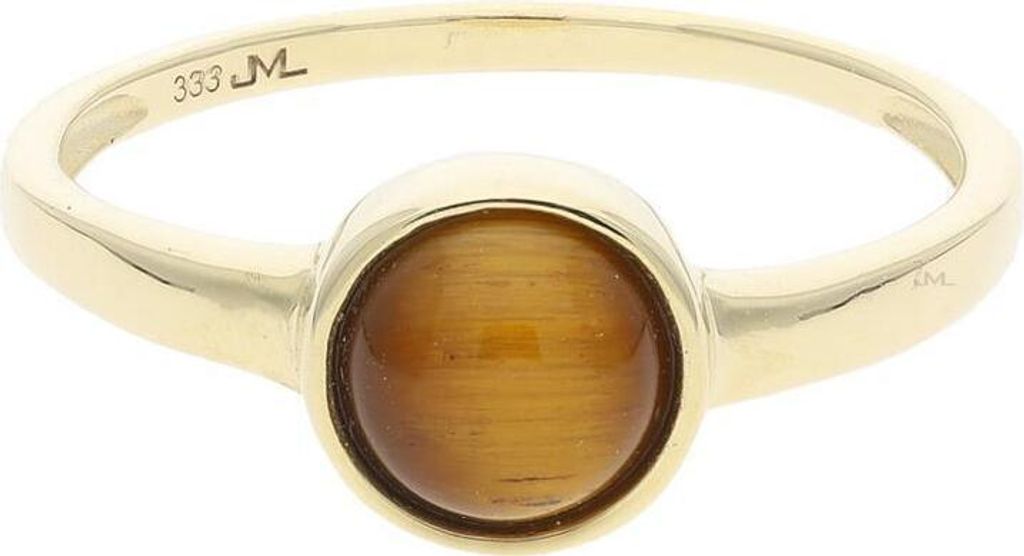 JuwelmaLux Ring 333/000 (8 Karat) Gold echtes Tigerauge JL39-07-0460 52