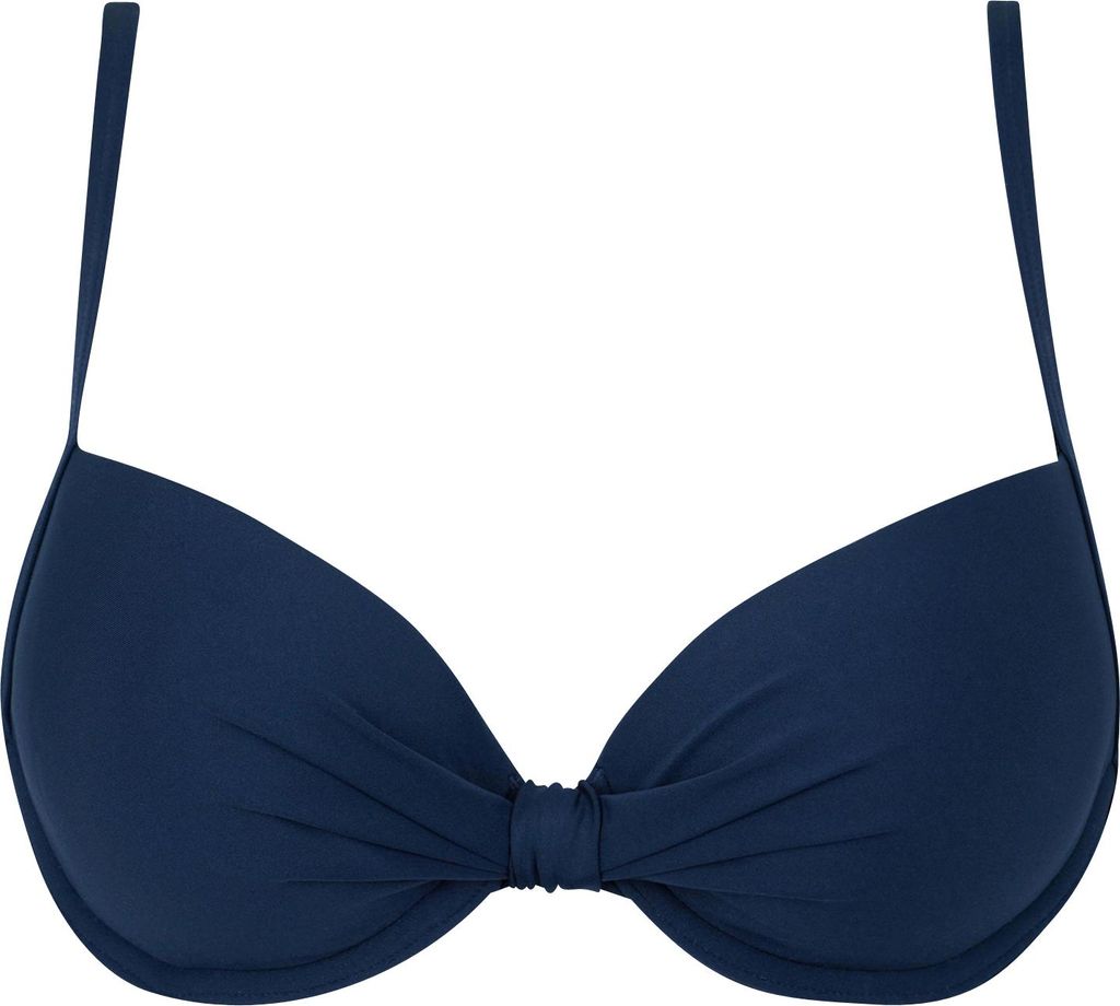 s.Oliver Bügel-Bikini-Top marine Größe 36 Cup D