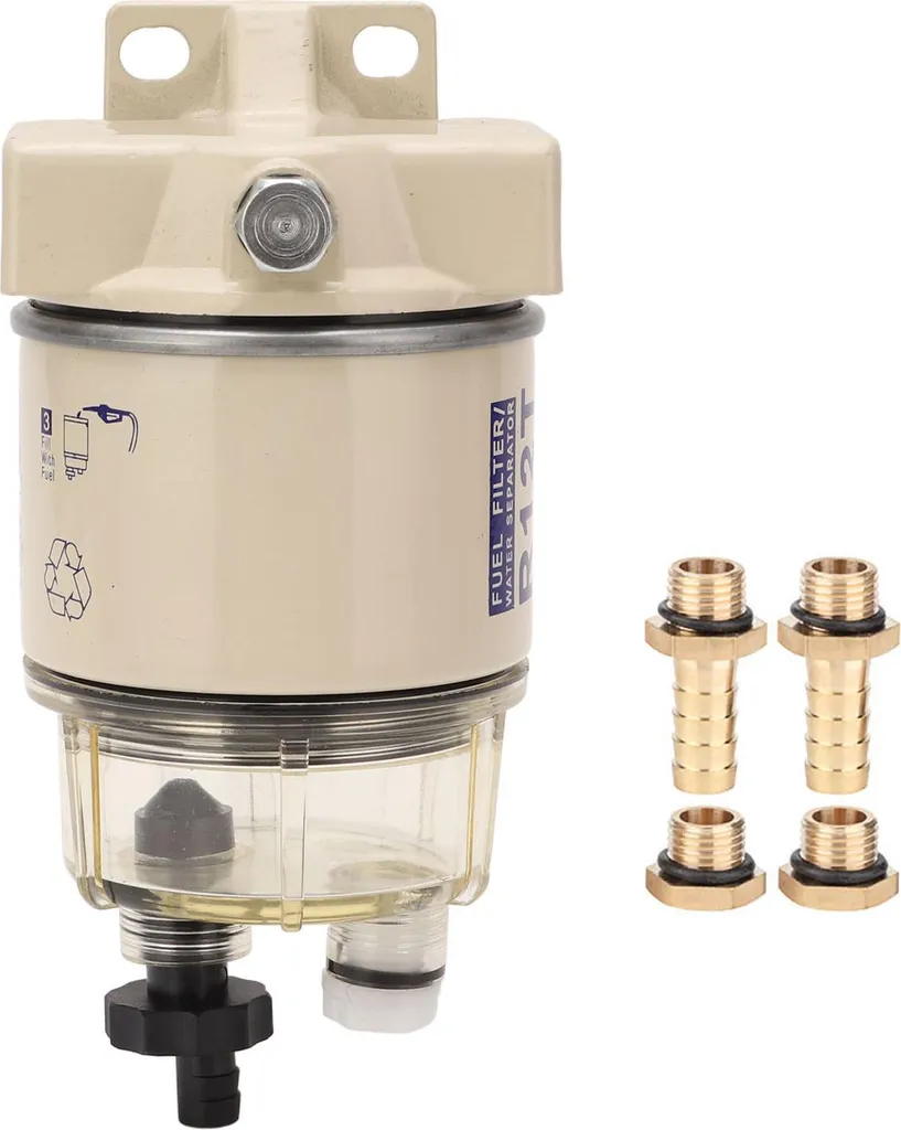 Séparateur eau et huile pour bateau à débit 30 GPH et montage rotatif