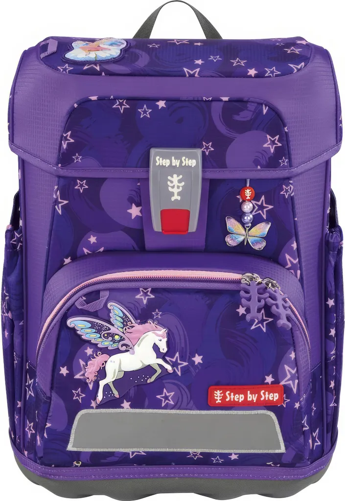 Sac d'école ultra léger Step by Step Cloud Pegasus avec dos réglable