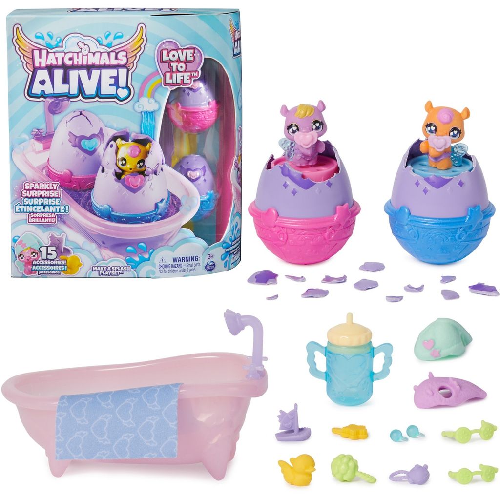 Hatchimals Alive - Plantschspaß Set, Spielfigur Produktbild 