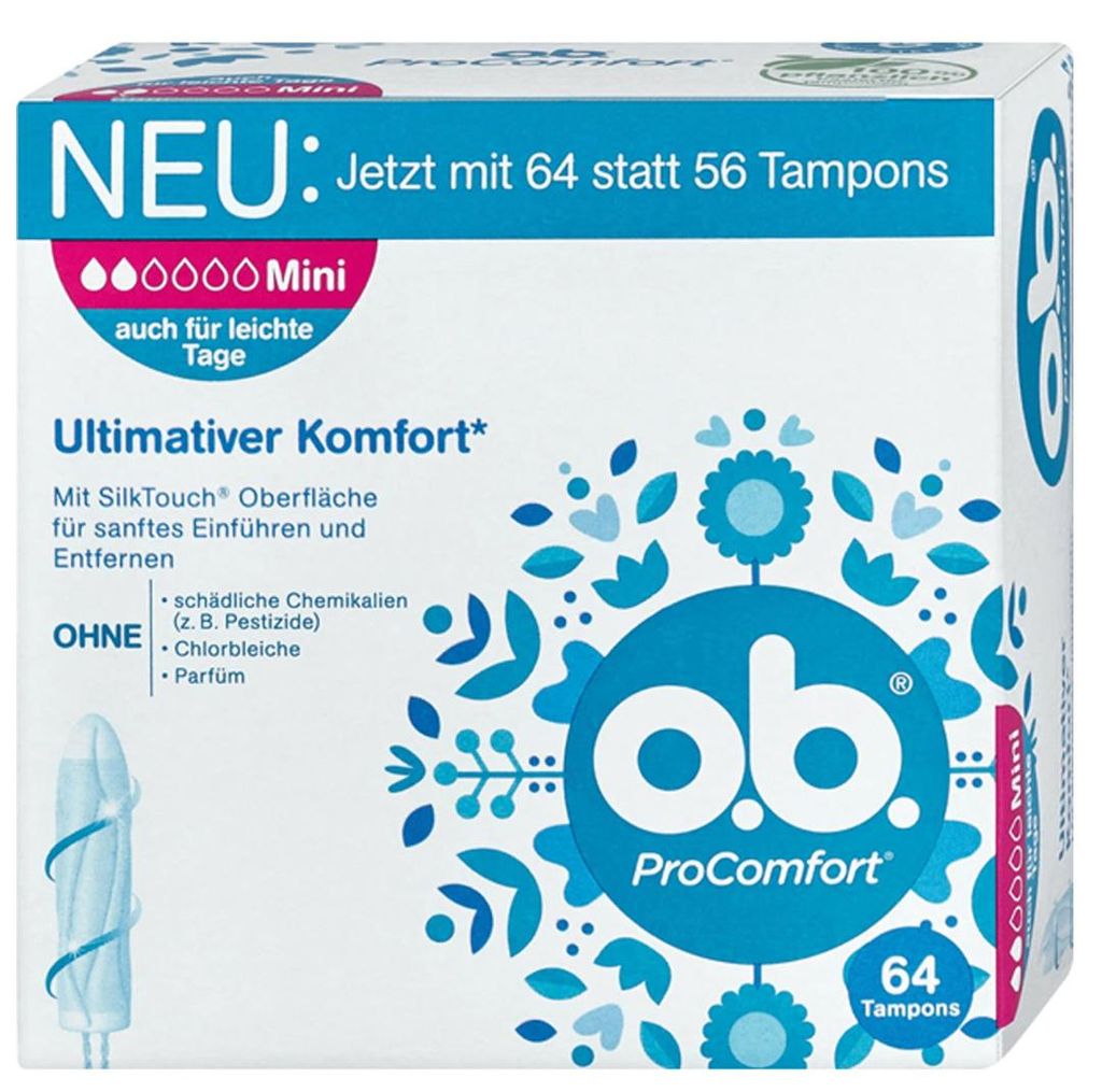 O.B. Tampons Pro Comfort MIni 64er Image du produit 