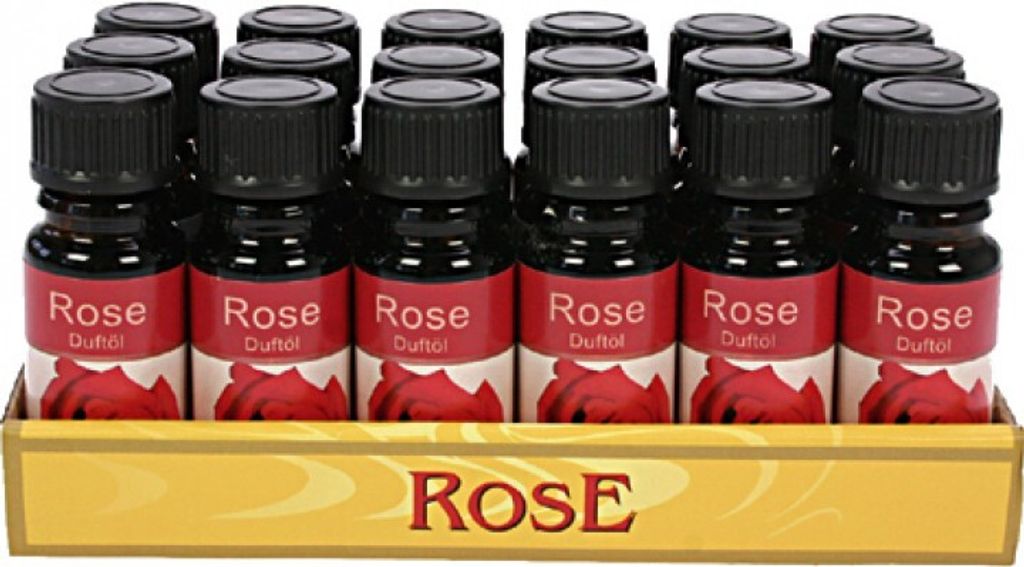 ELINA Duftöl Rose 10ml in Glasflasche Produktbild 