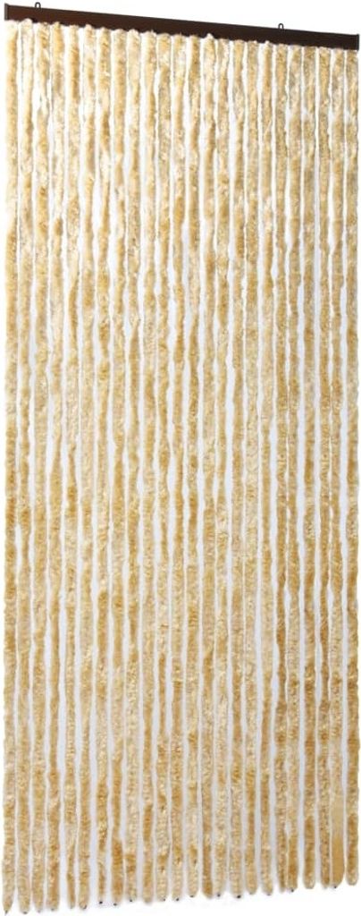 Insektenschutz-Vorhang Beige 100x220 cm Chenille