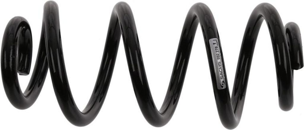 2X Sachs Feder Fahrwerksfeder Hinten