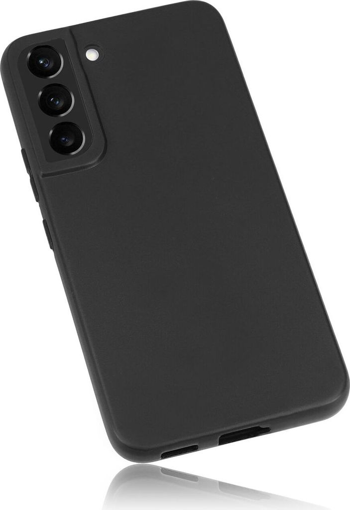 mumbi Hülle kompatibel mit Samsung Galaxy S22 Case Schutzhülle Tasche, Schwarz