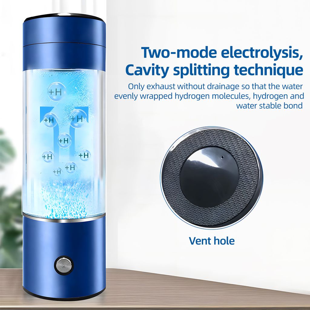 Madeking Wasserstoff Wassergenerator - Tragbarer Wasserionisator Mit SPE PEM Technologie