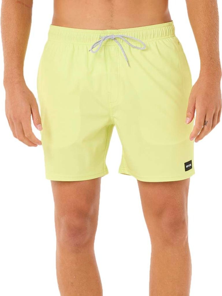 Rip Curl Daily Volley Badeshorts Gelb L Mann Gelb L
